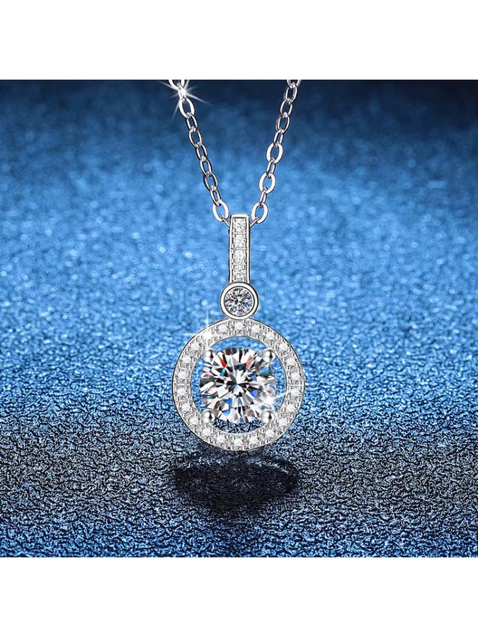 SAY Halskette, 925 Silber, Diamant, Zirkonia, Damen - Bild 5