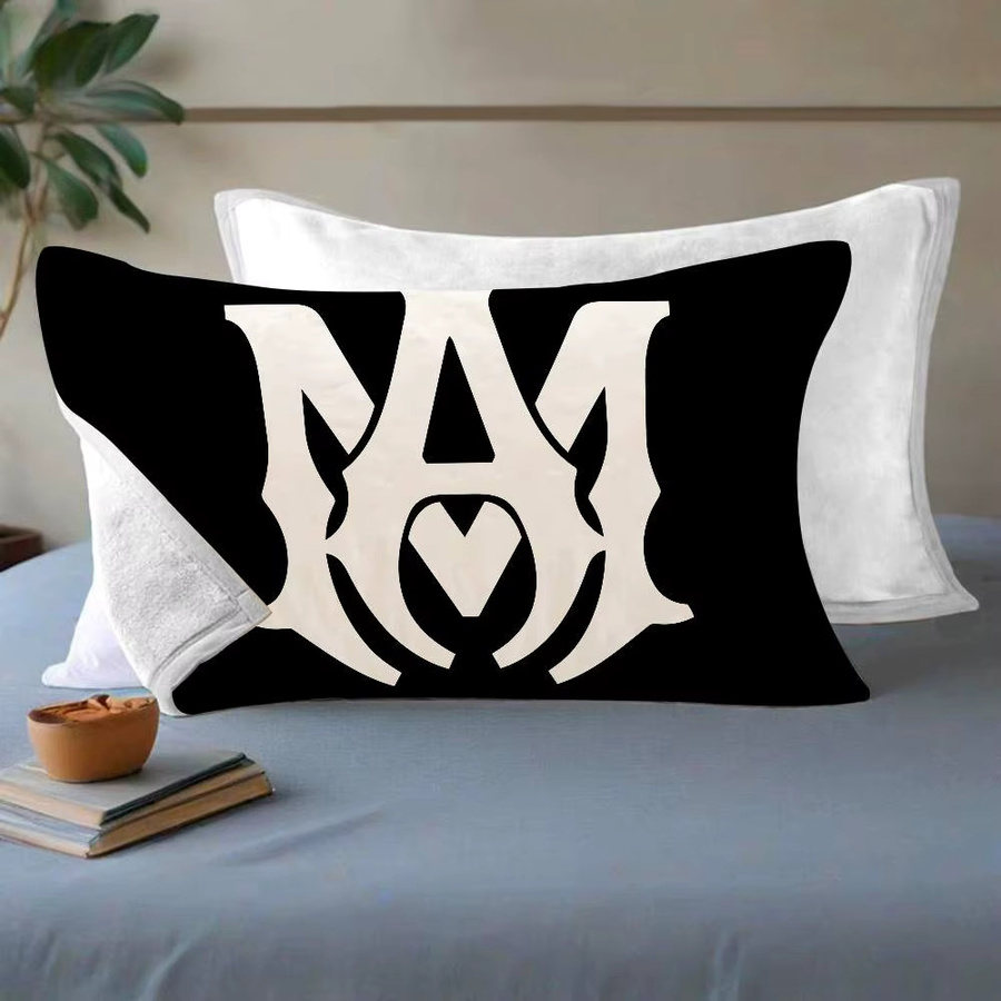 A-Amiri Schnelltrocknende Kissenauflage aus Polyester in Schwarz, Rechteckig - Bild 3