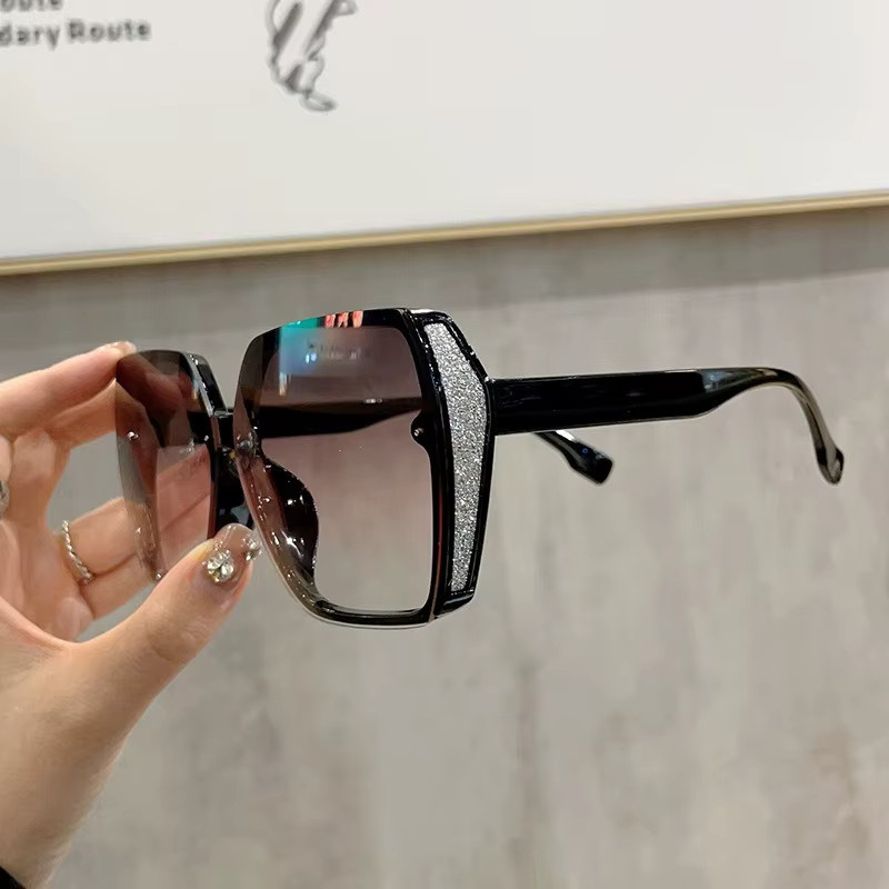 Samjune Sonnenbrille, quadratisch, Vollrand, Kunststoff, Damen - Bild 1