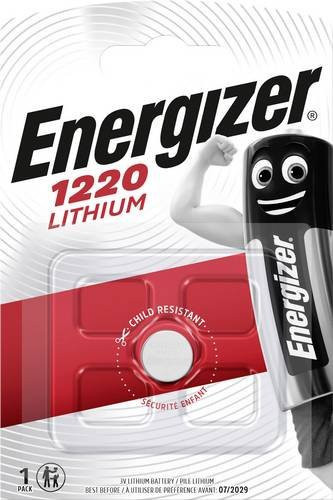 Energizer Knopfzelle CR 1220 Lithium 3V 40 mAh Silber - Bild 1