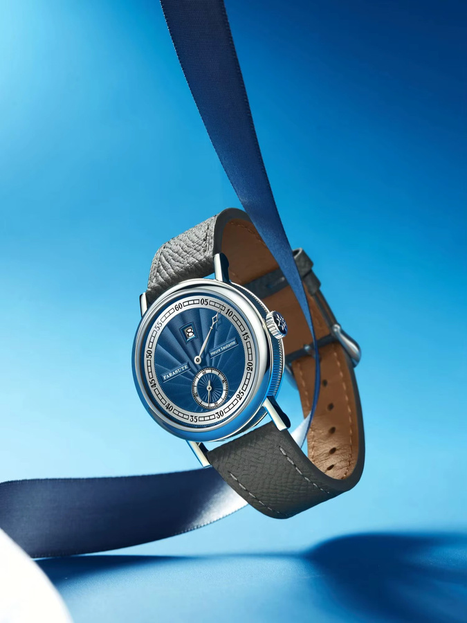 FARASUTE Armbanduhr Automatik, Edelstahl, Blau, Herren - Bild 3
