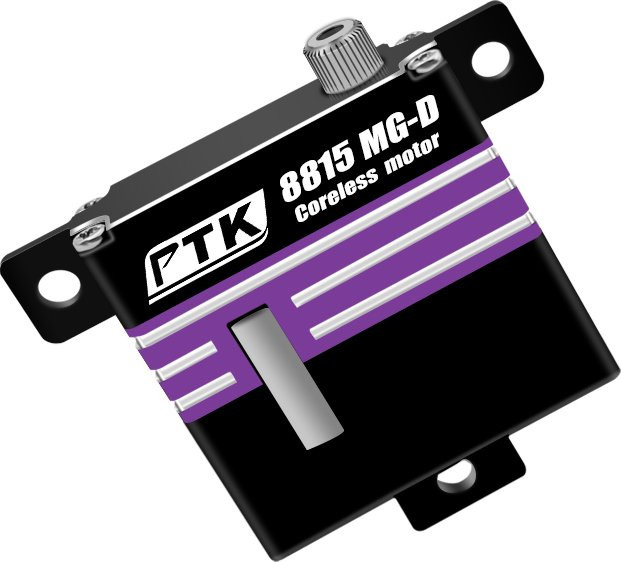 PTK 8815 MG-D Digitales programmierbares Servo, Ganzmetall-Edelstahl-Getriebe, RC-Modellflugzeug - Bild 1