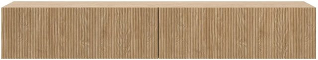 Selsey TV-Hängeboard Nolie in Geölter Eiche, Japandi Stil, Breite: 175 cm, Tiefe: 32 cm, Höhe: 28,5 cm - Bild 1
