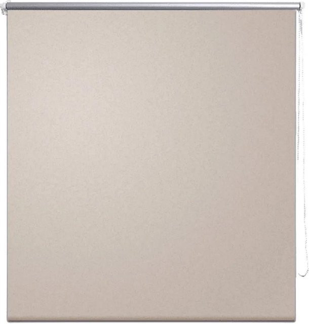 vidaXL Verdunkelungsrollo aus Polyester in Beige, thermoisolierend, Breite: 80 cm, Höhe: 230 cm - Bild 1