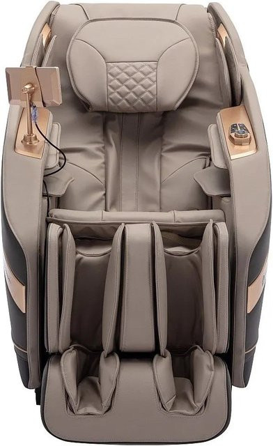 Massagesessel Mowata von Vente-unique in Beige mit Kunstleder und Armlehnen, Höhe: 115 cm - Bild 1