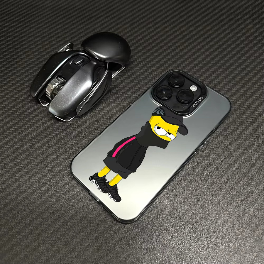Rap Singer Handyhülle Aurora Laser Design für iPhone 16 15 14 13 12 11 Pro Max Plus Mehrfarbig - Bild 2