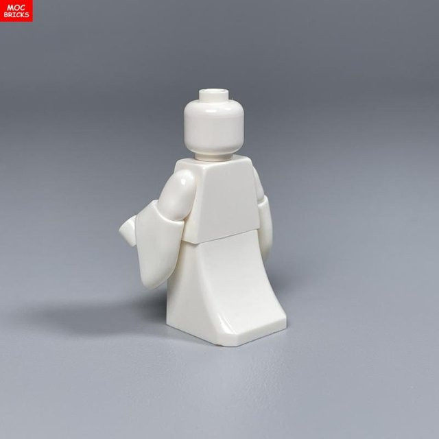 Yiran toy MOC Bausteine Figuren Körperteil, weiß, ab 6 Jahren - Bild 1