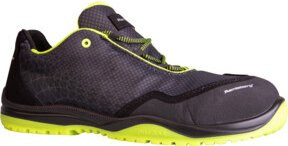 Hase ESD-Sicherheitshalbschuhe Acapulco in Anthrazit-Gelb Größe 35 - Bild 1
