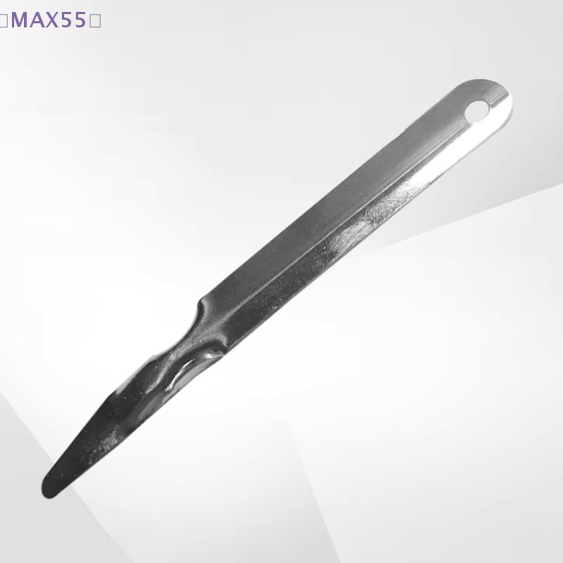 MAX-55 Multifunktionaler tragbarer Heftklammerentferner in Silber mit Push-Style für Büro und Zuhause - Bild 2