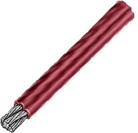 Siemens 3SE7910-2AH Stahlseil rot kunststoffbeschichtet - Bild 1