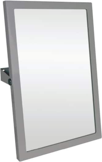 Brillantbad BELP Kippspiegel aus Edelstahl gebürstet in Silber/Grau, B/H/T: 40 x 60 x 12 cm - Bild 1