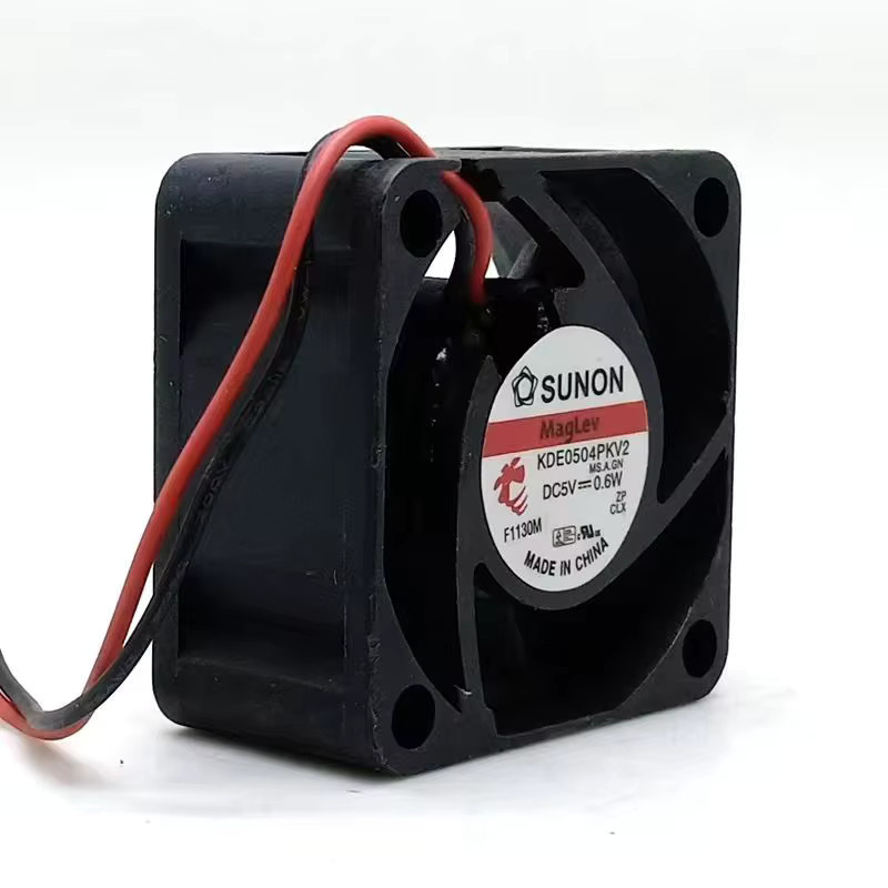 Sunon KDE0504PKV2 MagLev Silent Cooling Fan Schwarz B/T/H: 4,0 x 4,0 x 2,0 cm, 5V, 0,6W, 7200RPM - Bild 2