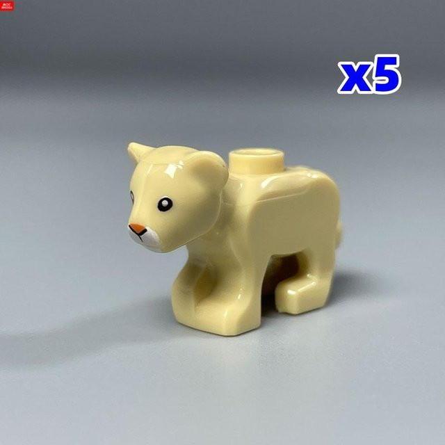 MOC Bausteine Säbelzahntiger, Tier, ab 6 Jahren - Bild 1