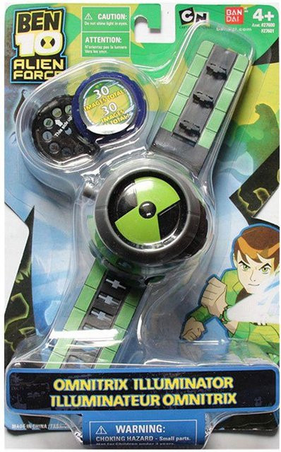 Ben10 Omnitrix Projektionsuhr mit verstellbarem Armband und Drehfunktion - Bild 1