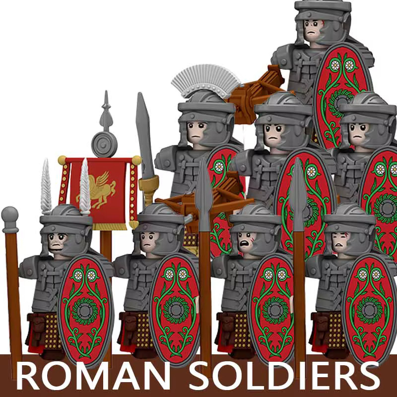 BRICKPANDA Ritter, Bausteine Figuren, Mittelalterliche Militär-Serie - Bild 3