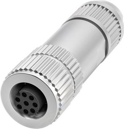 Balluff BCC00WJ Sensor-Aktor-Steckverbinder unkonfektioniert in Silber - Bild 1