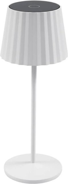 Lindby Esali LED Tischleuchte Weiß aus Aluminium und Polycarbonat, dimmbar, modern - Bild 1