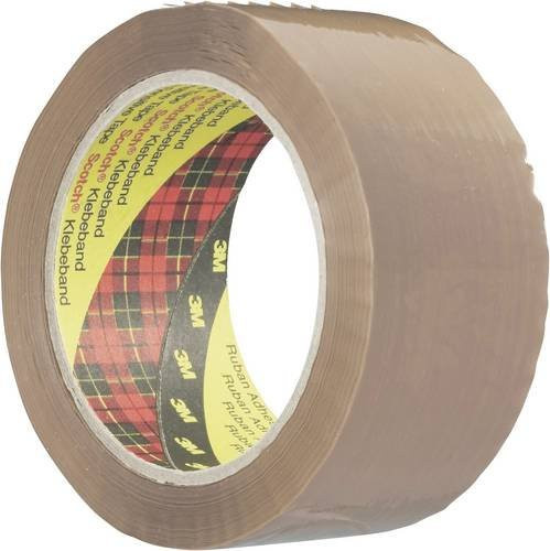 Scotch Verpackungsklebeband 309 Braun-Gelb, Breite: 50 mm, Länge: 66 m - Bild 1
