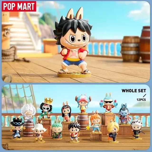 POP MART the MONSTERS X One Piece Anime Series Blind Box Sammlerfigur als niedliches Mystery Desktop Ornament in Multicolor - Bild 1