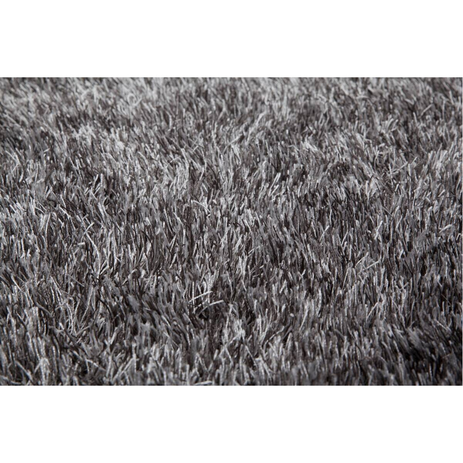 Kayoom Hochflorteppich Diamond 725 Shaggy in Grau und Weiß aus Kunstfaser, Breite: 120 cm, Höhe: 4 cm, Länge: 170 cm - Bild 3
