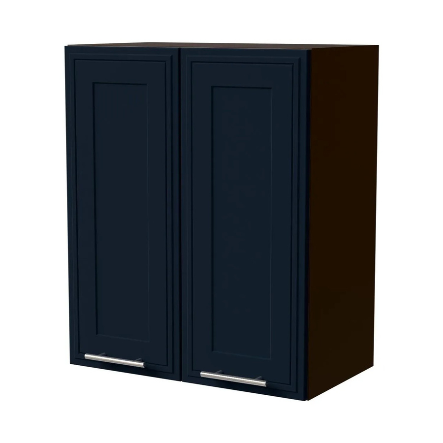 Feldmann-Wohnen Hängeschrank Salo Küchenschrank mit Kassettenfront in Lava und Indigo Matt, B/T/H: 60 x 32,5 x 72 cm - Bild 2