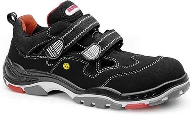 Elten Sicherheitssandale Scott ESD S1P in Schwarz, Größe 45 - Bild 1
