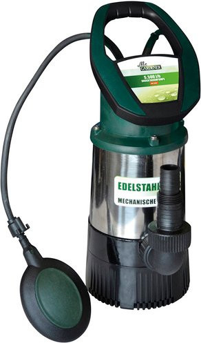 Mr. GARDENER Tauchpumpe in Grün mit 800 W und 5500 l/h Fördermenge - Bild 1