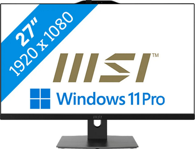 MSI Modern AM272P 1M-845EU All-in-One PC in Schwarz mit Intel Prozessor und 27 Zoll Display - Bild 1