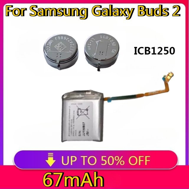 Samsung Akku EB-BR510ABY für Galaxy Buds 2 und Buds2 Pro SM-R510 Kopfhörer-Headset ICB1250 NS1250 Li-Ion Pack - Bild 1