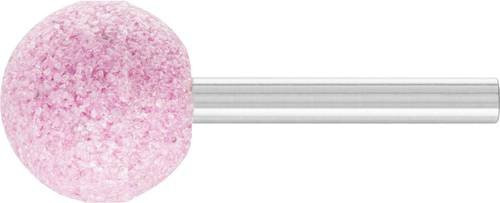 PFERD STEEL EDGE Schleifstift Kugel A30 für Stahl und Stahlguss, Durchmesser: 25 mm, Schaft-Durchmesser: 6 mm, Farbe: Pink, 10 Stück - Bild 1