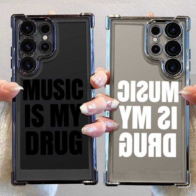 Handyhülle Musik Ist Mein All Was Ich Brauche für Samsung Galaxy S25 S24 S23 S22 Ultra S21 Plus S20 FE - Bild 1
