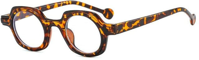 Y.BBY-X Retro Korrekturbrille, Square, Kunststoff, grün, Unisex, Vollrand - Bild 1