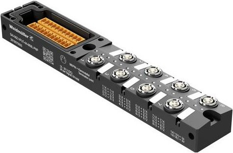 Weidmüller Sensor-Aktor-Verteiler und Adapter Schwarz, 4 Polzahl - Bild 1