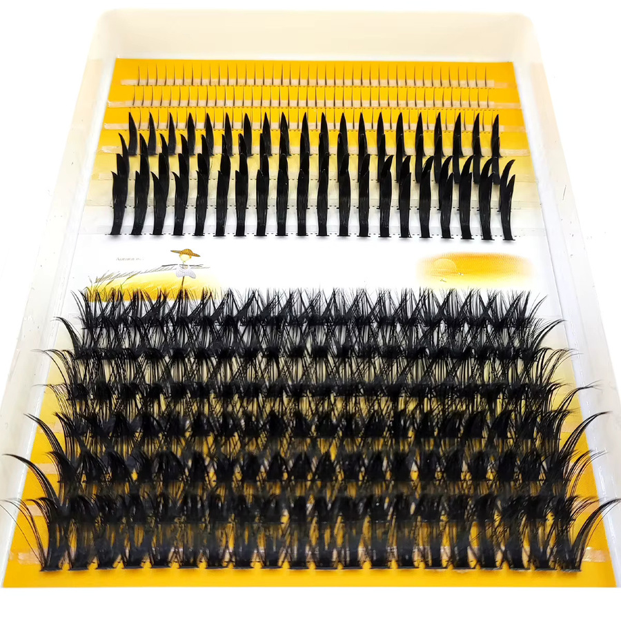 HBZGTLAD Wimperncluster 3D, Black, Unisex - Bild 4