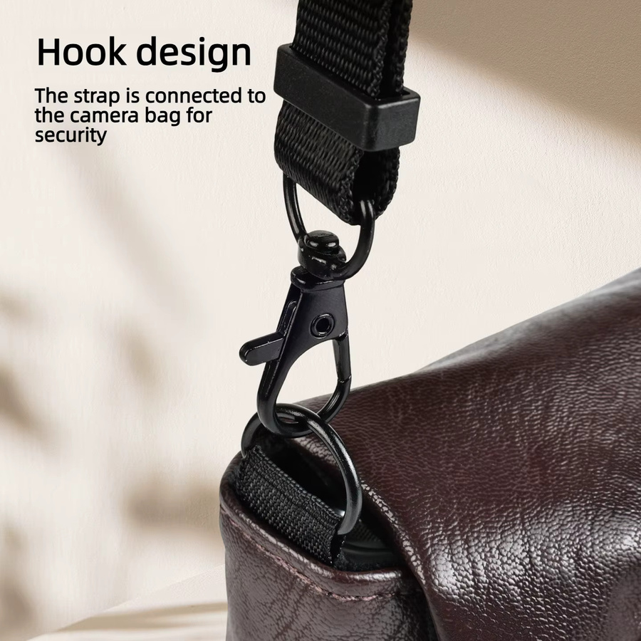 Weiche Leder-Kameratasche von Fujifilm in Braun als Schutzhülle für Fuji X100VI X100V X100F X70 X100s Panasonic LX100 und Canon PowerShot V1 - Bild 3