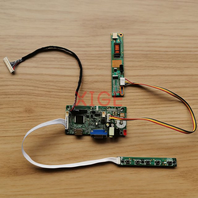 LCD Display Stick Controller Board Kit für LTN141W3 HT141WX1 HT141WXB LTN141W1 mit VGA und HDMI, 30 Pin LVDS, 1280x800 Auflösung, 1-CCFL, Multicolor - Bild 1