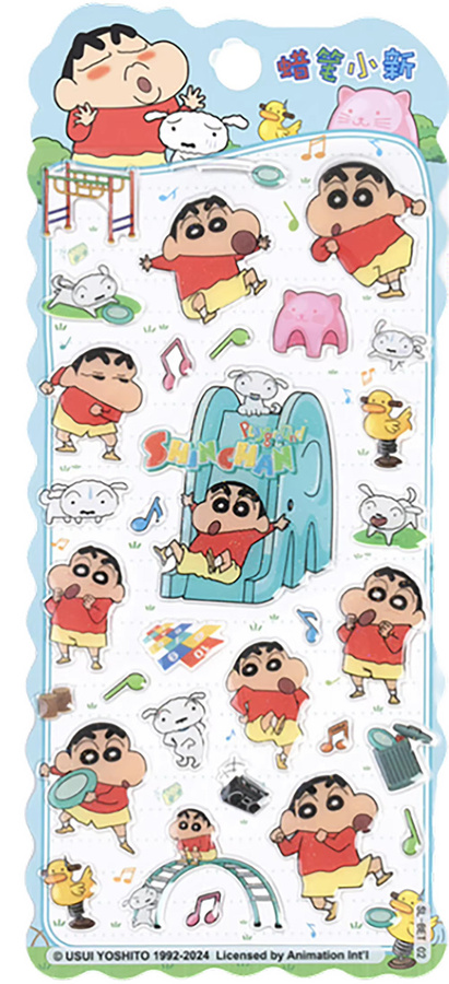 Keeppley Crayon Shin-chan Aufkleber, 4-teiliges Set, multicolour - Bild 2