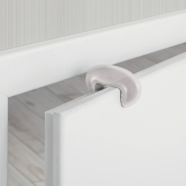 Reer 3er-Pack Türstopper in Transparent und Weiß - Bild 1