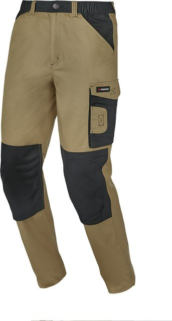 Parkside Herren Arbeitsbundhose aus Poly-Cotton in Braun - Bild 1