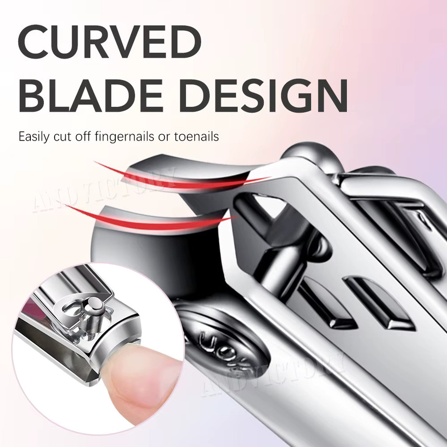 Andvictory Nagelknipser, Edelstahl, Glänzend, Unisex - Bild 2