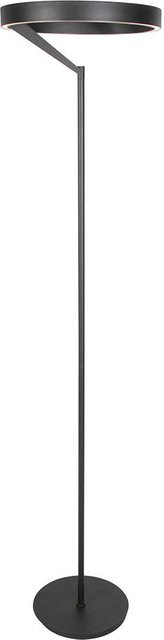 Steinhauer Mykty 4201 LED-Stehleuchte in Schwarz, dimmbar, Up-Down-Licht, modern aus Metall - Bild 1