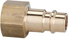 Riegler Nippel für Kupplungen NW 7,2 - NW 7,8, Messing blank, Farbe Gold, G 1/8 IG - Bild 1