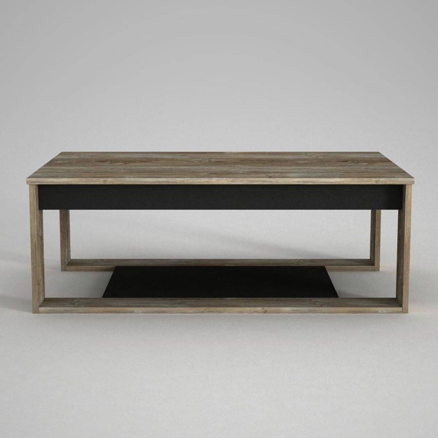 Couchtisch Costa in Eiche Nachbildung, Modern, Braun, B/H/T: 111 x 71 x 40 cm - Bild 2