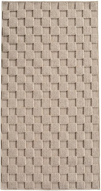 Ayyildiz Flachgewebeteppich Helix in Beige mit modernem Design, Breite: 80 cm, Länge: 150 cm - Bild 1