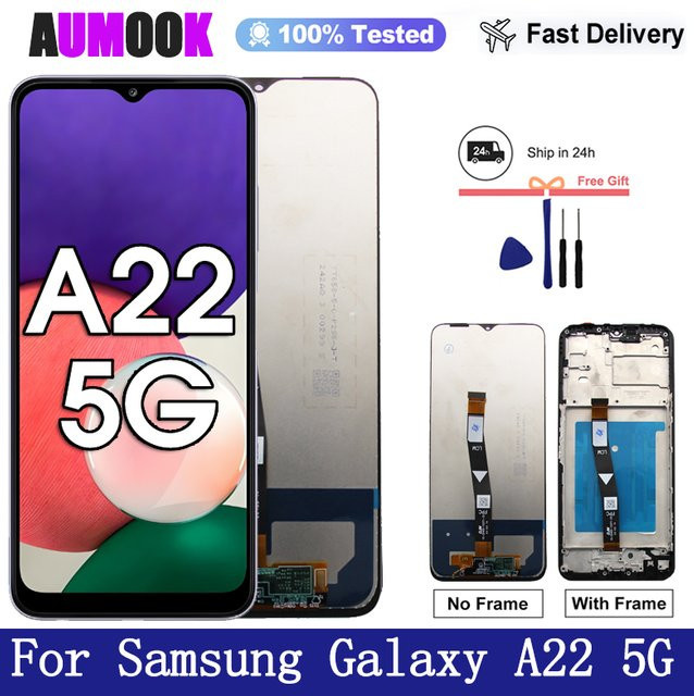 Samsung Galaxy A22 5G LCD Display mit Touchscreen und Digitzer für Ersatzmontage (Modelle A226B, A226BR, A226L) - Bild 1