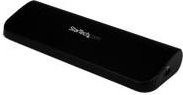 StarTech.com Universal USB 3.0 Laptop Dockingstation in Schwarz mit Dual Video HDMI, DVI, VGA, Audio und Ethernet/LAN (USB3SDOCKHDV) - Bild 1