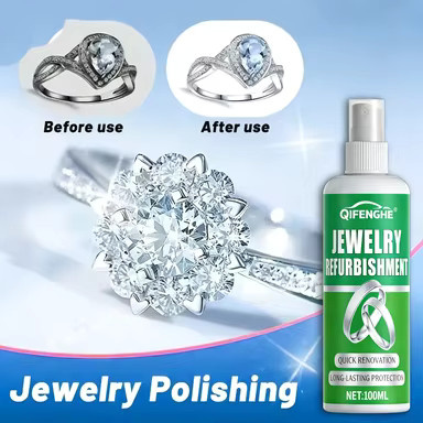 QIFENGHE Schmuck-Auffrischungsspray zur Schmuckreinigung und für langanhaltenden Glanz, 100 ml - Bild 2