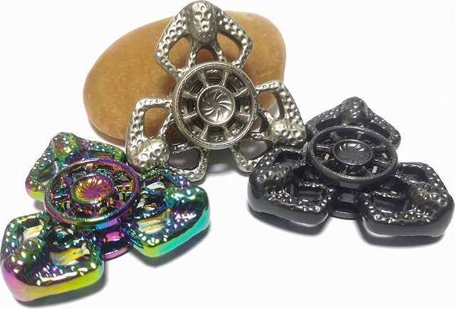 YuHaoHui Fidget Spinner, 1-teiliges Set, Metall - Bild 1