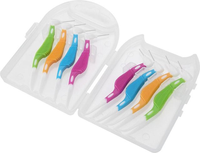 CosyHome Interdentalbürsten, 8-teiliges Set, Weiß, Unisex - Bild 1