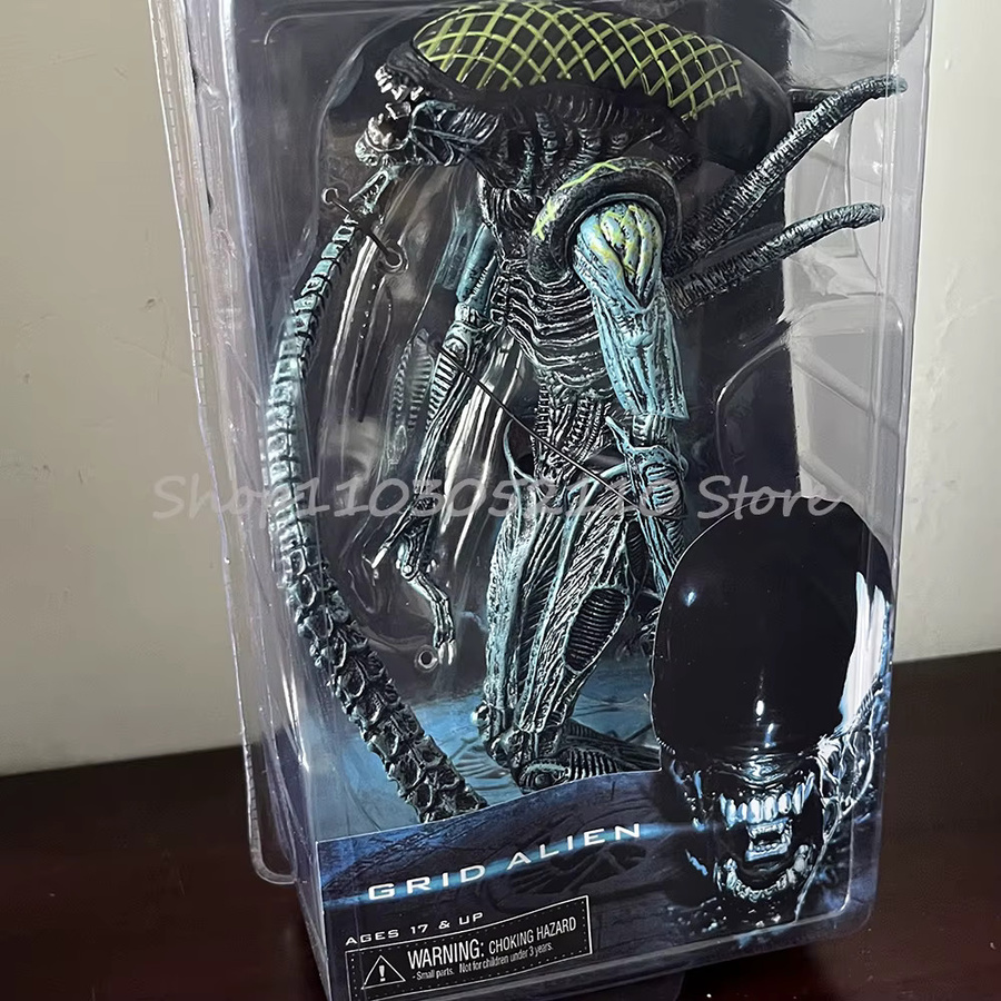 Grid Warrior Alien vs Predator Xenomorph Alien Figur, Actionfigur, ab 14 Jahren - Bild 2